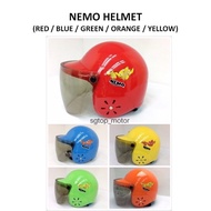 Kids Helmet Cartoon Helmet Budak Children Helmet Hello Kitty Doraemon NEMO Helmet Budak Dolphin Kid 