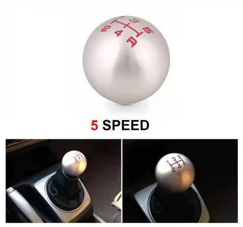 Car Gear Shift Knob Silver for Honda FD2 FN2 EP3 Type R DC5 DC2 Civic Jazz