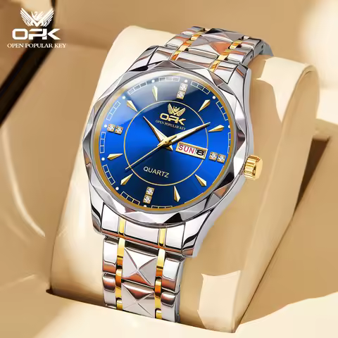 OPK brand fashionable business waterproof men's watch 8151