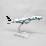 Diecast Aircraft AirBus A350 Cathay Pacific 99% Metal Aircraft Model