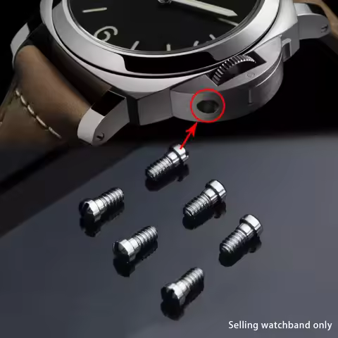 Watch Stainless Steel Screw for Panerai PAM441/111 guard bridge screws Steel dial ear screws head sc