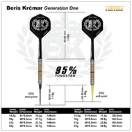 CUESOUL ‘Boris Krčmar’Generation One 95% Tungsten Dart Set