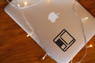 Decal Sticker Macbook Apple Stiker Floppy Disk Bukan Flashdisk Laptop