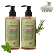 Root Revival Shampoo, Thinning Hair, Volumizing for Fine Hair, Strengthening for Damaged Hair (2 PCS