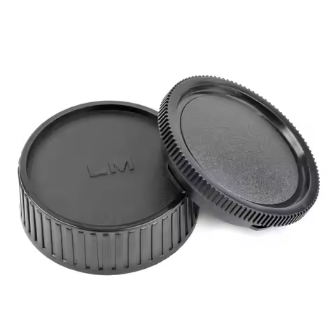 2 in 1 Body Caps + Rear Lens Cap Cover for Leica M LM Camera M6 M7 M8 M9 M5 M4 M3