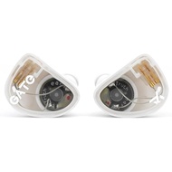 TRUTHEAR GATE Dynamic Driver In-Ear Headphone 3.5mm Kabel Fon Kepala Boleh Ditukar (Putih, dengan mi