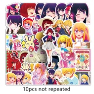 50PCS Anime OSHI NO KO Sticker Hoshino Ai Aqua Sapphire Hoshino Ruby Hoshino Crow Anime Character De