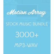 MotionArray Stock Music Bundle 3000+ MP3 – WAV [download]