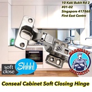 Conseal Soft Closing Hinge / Inset Soft Closing Hinge / Cabinet Hinge - Ship Daily