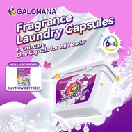 Laundry Detergent Capsules Powerful Clean 99% Concentrated (20Pods x12g) GALOMANA