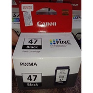 (Used/Empty/Kosong) Canon genuine with box ink cartridge Black PG-47 (15ml) Colour CL-57 (8.7ml)