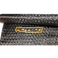 Picarbon Kain Carbon fiber Special Weave LEBAR 1meter Big Twill LV Petir Besi Airplane 3D Twill Besa