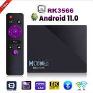 New H96 MAX Android 11.0 TV Box RockChip RK3566 Quad Core Cortex A55 4K 8K HD Support 2.4G&amp;5G Wifi Bluetooth 4.0 1000M 4GB 8GB 32GB 64GB 128GB Smart Media Player Support Voice Assistant H96Max Hot Sell Set Top Box