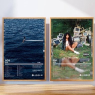 SZA Poster canvas print Sza Album Cover  Wall-Art  Album Art