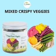 Crispy vegetable chips Dried fruits veggie crisps mixed 9 kinds of fruits and vegetables 100g/can