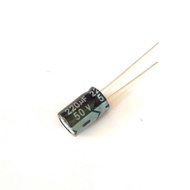 50pcs 220uF 50V 220MFD 50Volt -40+105C Aluminum Electrolytic Capacitor 8×12mm