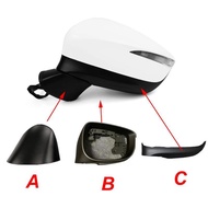Car Side Rearview Mirror Lower Cover Housing Frame For Mazda CX-5 2015 2016 For Mazda CX-3 2016 2017