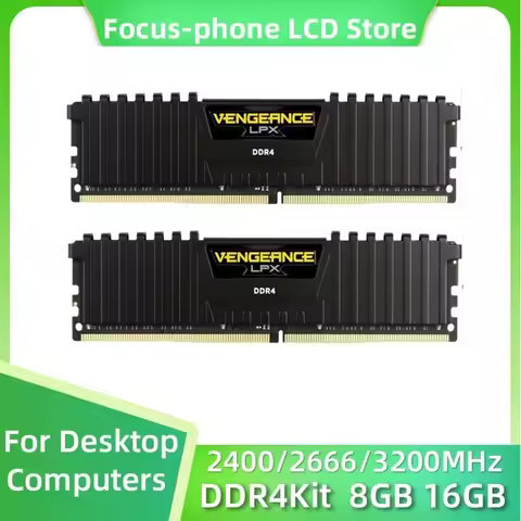 New CORSAIR DDR4 RAM Desktop Memory Vengeance 16GB 8GB 3200MHz 3600MHz Dimm Memoria Rams PC4 Gaming 