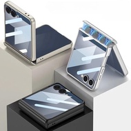 LUKEN Hinge Protection M Hard Shell Phone Case for Samsung Galaxy Z Flip 7 6 Flip7 Flip6 5G with Tem