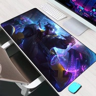 Akali True LOL Damage Yasuo Ekko Qiyana Senna Mouse Pad Large Gaming Accessories Mouse Mat Desk Pad 