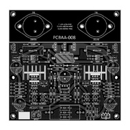 T-Audio PCBAA-008 Based on AXLE Mosfet Amplifier By Elektor Magazine 1985 Edition Mosfet 2SK134 2SJ4