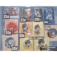 Hoyoverse (Genshin, HSR) official merch bulk, take all only