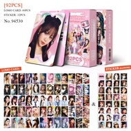 92pcs DIFFERENT Lomo Cards HOT CRAZY EASY Album PERFECT NIGHT UNFORGIVEN Stickers Photocards SAKURA 