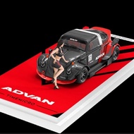TIMEMICRO 1:64 VOLKSWAGEN RWB BEETLES Advan