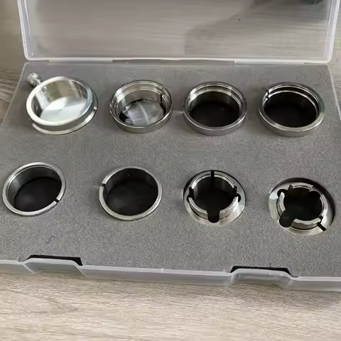 7-in-1 Stainless Steel Watch Movement Holder – Compatible with ETA 2824/3135/7750/2671/8500/2000/310