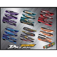 STICKER STRIPE MOTOR HONDA EX5 DREAM VIETNAM (9)