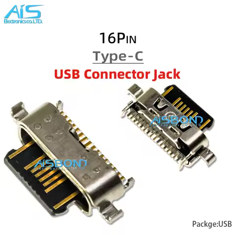 10Pcs/lot Type-C USB Charging Port Jack socket charger Connector dock For Samsung A05S A057F A057S