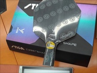 Stiga cybershape carbon 6 六角形 乒乓球拍
