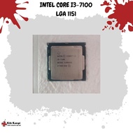 Intel Core i3-7100 3.90GHz Processor | Intel Gen 7 LGA 1151 CPU | Support MB H110