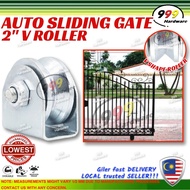 999 2" AUTO SLIDING GATE ROLLER / GATE ROLLER WHEEL / SLIDING GATE V ROLLER / DOUBLE BEARING / GELONGSOR RODA PAGAR BESI