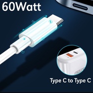 HP 60w USB C Cable Android Cable PD Type C Fast Charging Charger Type C Tipsi 2 meters Laptop Chargi