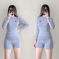 Terno rashguard for women long-sleeve | Workout outfit Small to Large