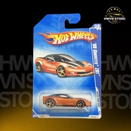 Hotwheels '09 Corvette ZR1 orange model car