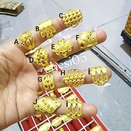 24K GOLD PLATED RING.