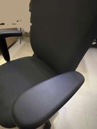 黑色辦公椅 扶手椅