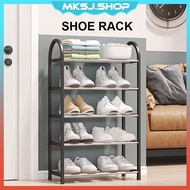 5 Tiers Shoe Rack Shoes Storage Organizer Racks Shoe Shelf Indoor Outdoor Kasut Keluli Tahan Karat 鞋