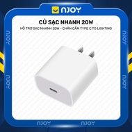 Củ Sạc Nhanh Foxconn Pd 20w Type C To Dành Cho Điện Thoại Táo Njoyshop
