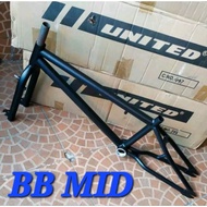 Bmx FRAME BB MID BMX BIKE FRAME 20" cromoly