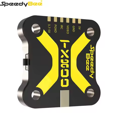 SpeedyBee TX800 VTX 5.8G 48CH PitMode 25mW/200mW/400mW/800mW Output Long Range Transmitter Tramp Sup