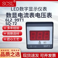 99T1SQ-72 Display 220V380V500V Meter AC 6L2 Digital/Voltmeter/5ALED/Current JA6B