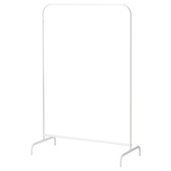 White  READY STOCK IKEA MULIG Clothes rack  |