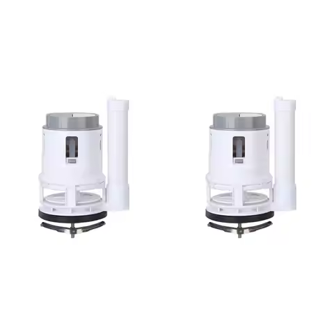 A84E-2Pcs 16Cm 3Inch Toilet Cistern Dual Flush Valve Bathroom Squatting Toilet Tank Drainage Accesso