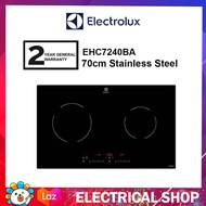 Elba 2 Burner EICH-Q7052ST(BK) Built-in Induction Ceramic Hob EICHQ7052STBK / Electrolux Hob EHC7240