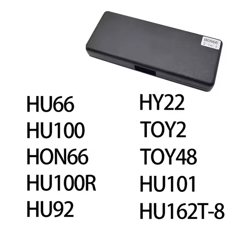 Original Lishi 2-in-1 HU66 HU100 HON66 HU100R HU92 HY22 TOY2 TOY48 HU101 HU162T-8 lishi Pick Tool Do