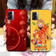 Oppo a77 5g /a57 2022 case printed with CNY dragon armor