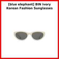 [blue elephant] BIN ivory Korean Fashion Sunglasses / Korean Fashion Sunglasses / Cat-Eye Frame by A